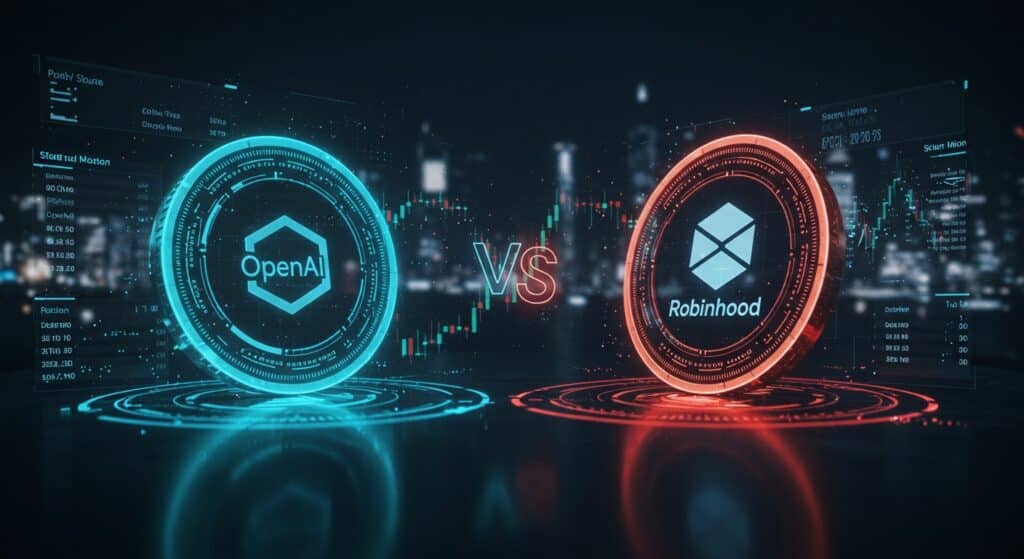 Robinhood et OpenAI : Polémique sur les Tokens | Vision Startups - Innovation et Tech - VisionStartups.fr