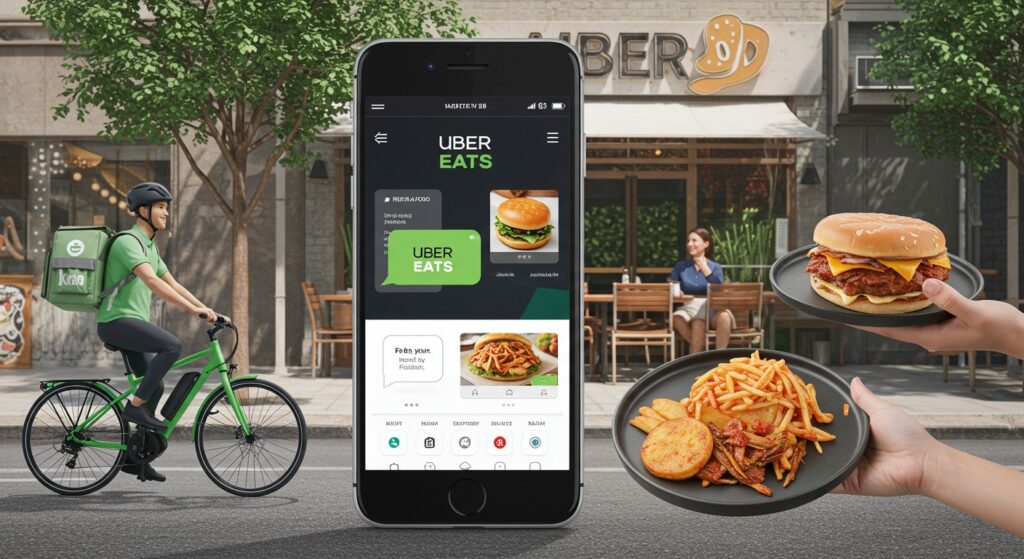 Uber Eats Révolutionne la Livraison avec l’IA | Vision Startups - Innovation et Tech - VisionStartups.fr