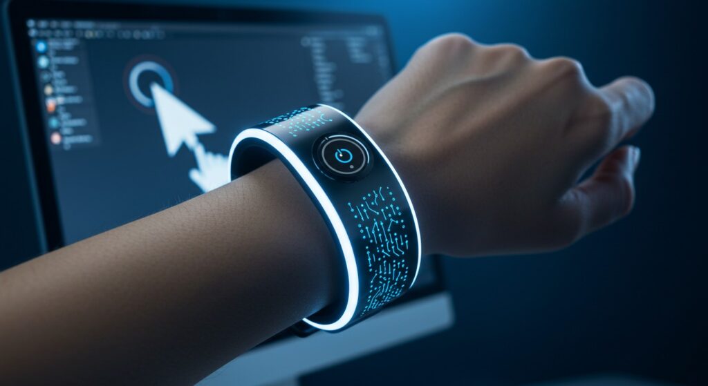 Un Bracelet Connecté pour Contrôler par Gestes | Vision Startups - Innovation et Tech - VisionStartups.fr
