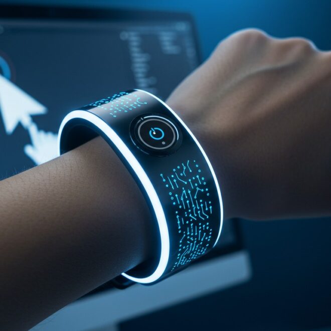 Un Bracelet Connecté pour Contrôler par Gestes