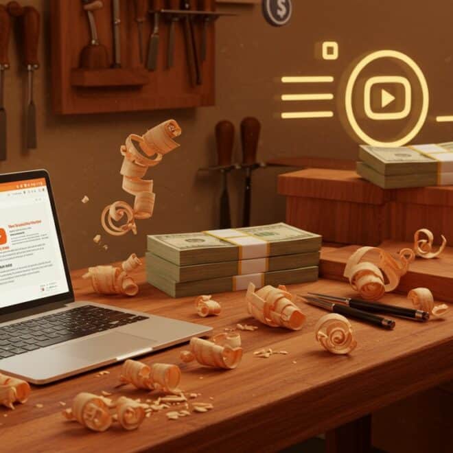 Un Fonds de 60M$ Mise sur un Créateur de Contenu Bois