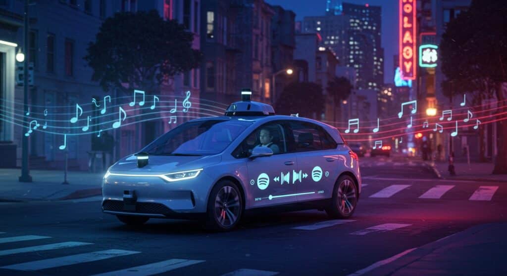 Waymo Révolutionne l’Expérience Musicale en Robotaxi | Vision Startups - Innovation et Tech - VisionStartups.fr