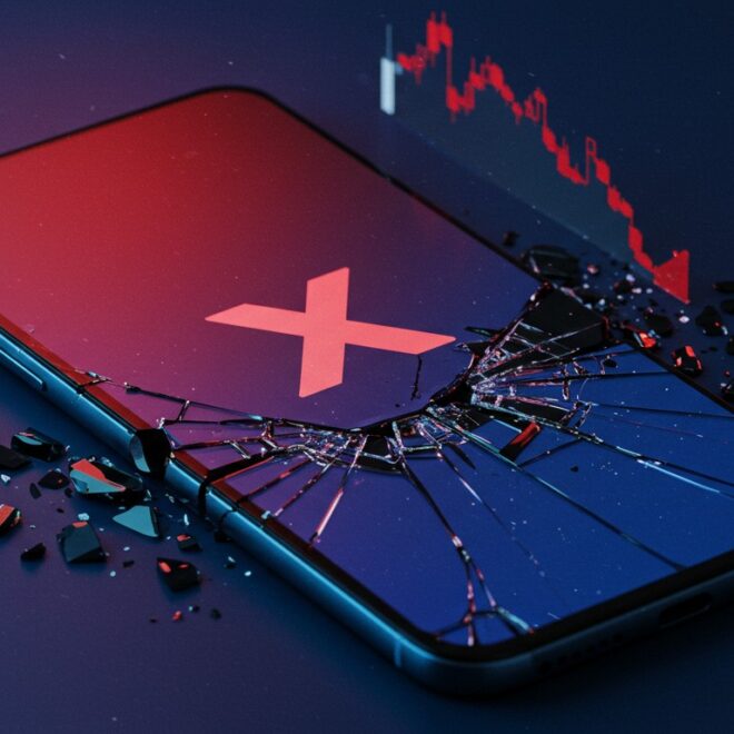 X en Crise : Chute des Installations Android