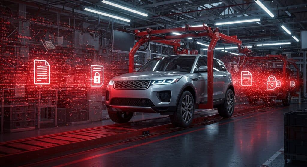 Cyberattaque Chez Jaguar Land Rover : Données Volées | Vision Startups - Innovation et Tech - VisionStartups.fr