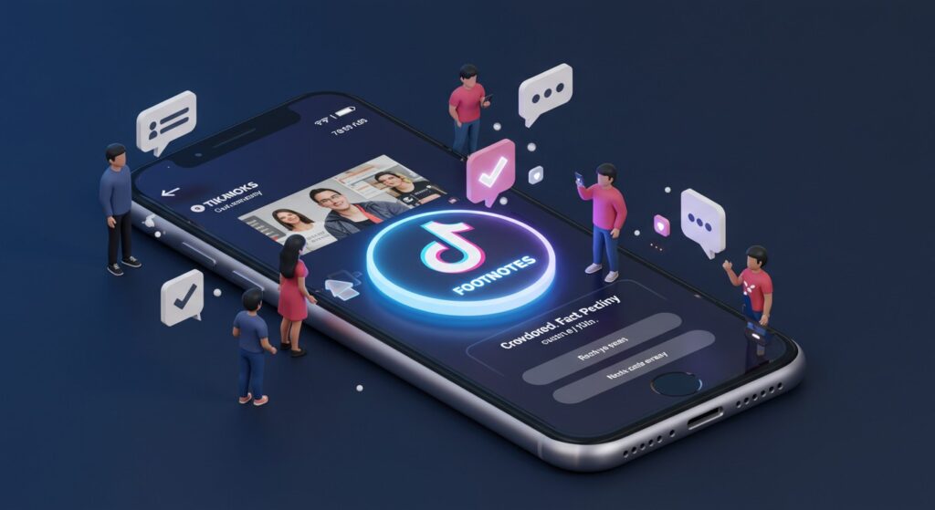 Footnotes TikTok : La Vérification Collaborative Débarque | Vision Startups - Innovation et Tech - VisionStartups.fr