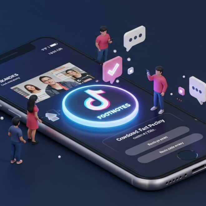 Footnotes TikTok : La Vérification Collaborative Débarque