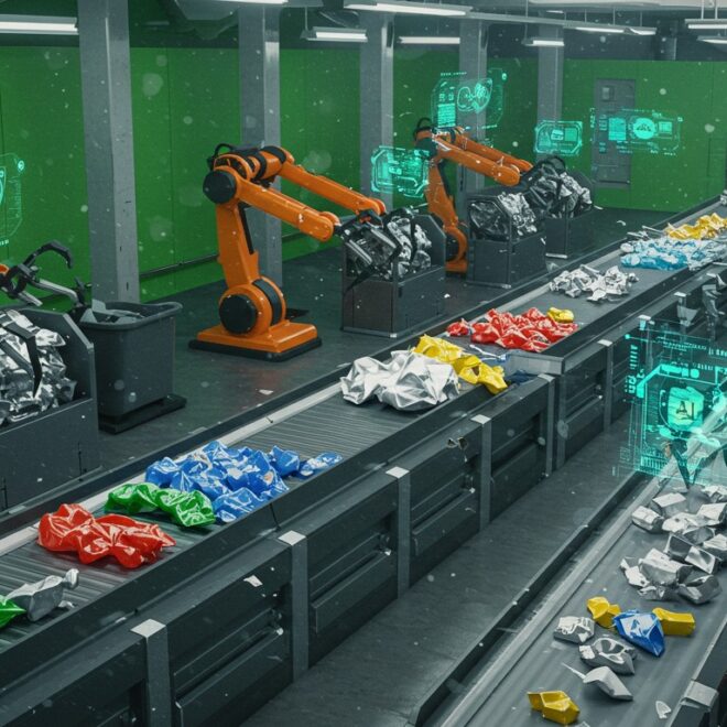 Glacier : Robots et Recyclage, une Révolution Verte
