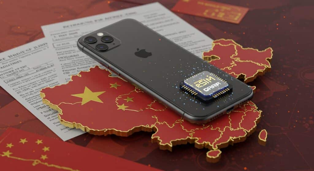 Retard iPhone Air en Chine : eSIM en Cause | Vision Startups - Innovation et Tech - VisionStartups.fr