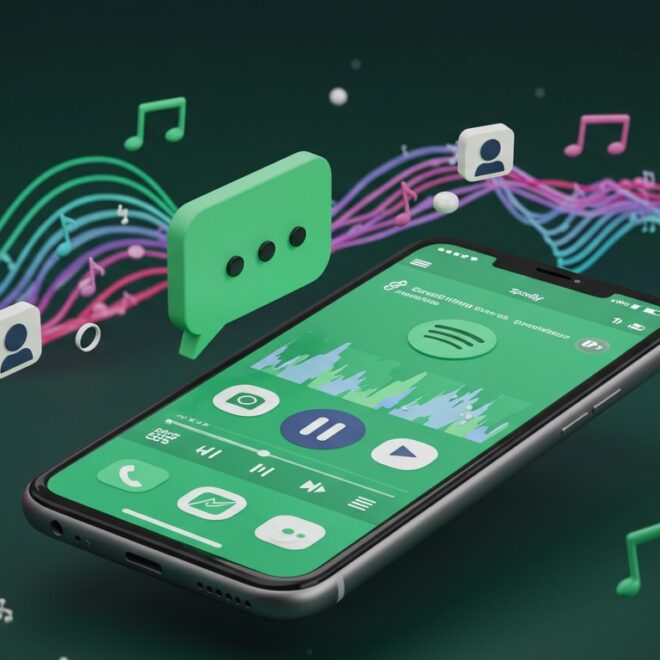 Spotify Devient Social : Nouvelle Fonction de Messagerie