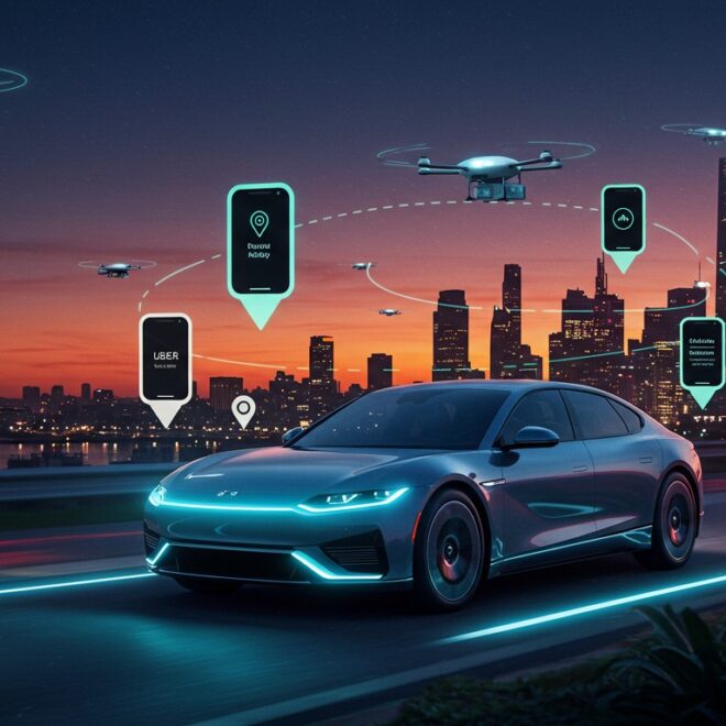 Startups Mobilité : Rivian, Uber et Innovations Tech