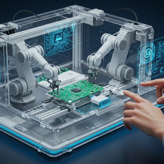 Une Usine Robotique Compacte Révolutionne l’Industrie