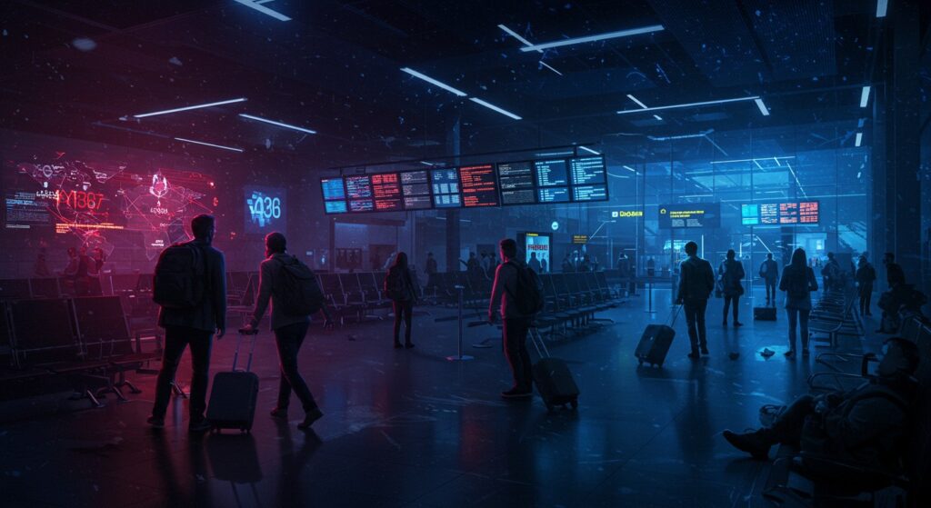 Cyberattaques : Quand la Technologie Paralysée les Aéroports | Vision Startups - Innovation et Tech - VisionStartups.fr