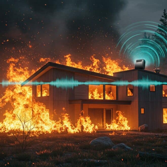Des Sons Inaudibles Contre les Incendies