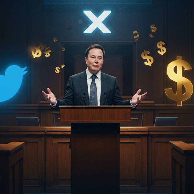Elon Musk Règle un Litige de 128M$ avec Twitter