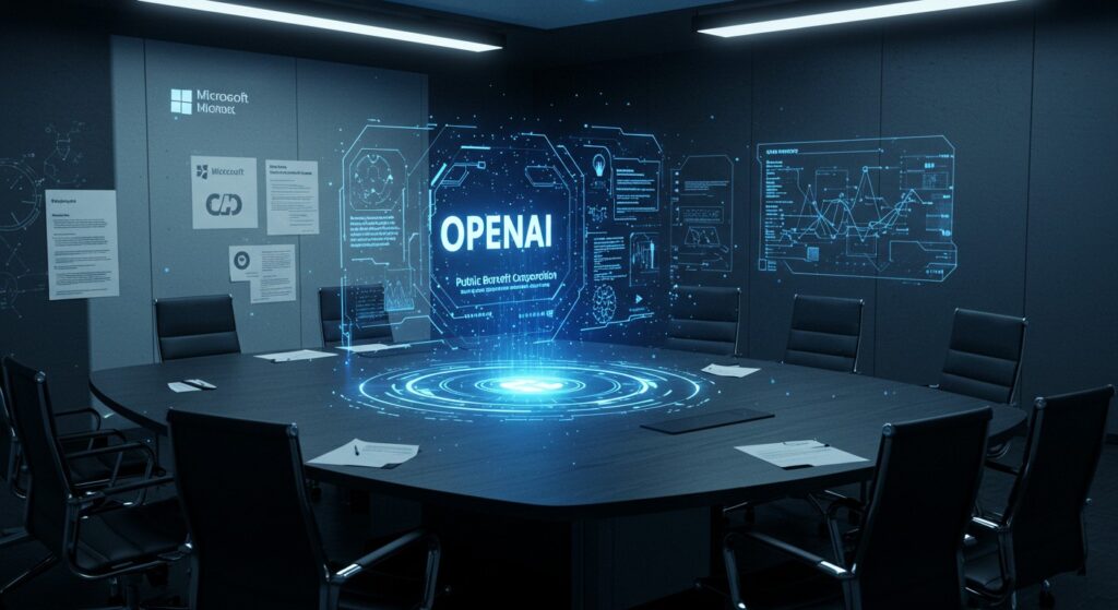 OpenAI Transforme Sa Structure avec Microsoft | Vision Startups - Innovation et Tech - VisionStartups.fr