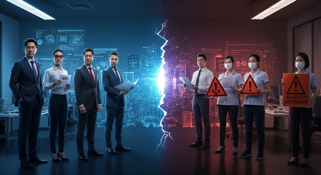 Sécurité IA : Tensions à Silicon Valley | Vision Startups - Innovation et Tech - VisionStartups.fr