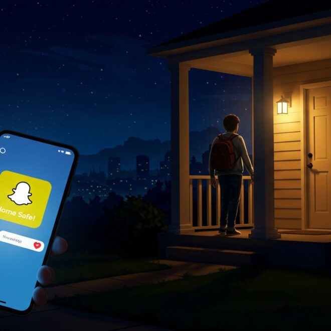 Snapchat Lance Home Safe Pour Sécurité Amis