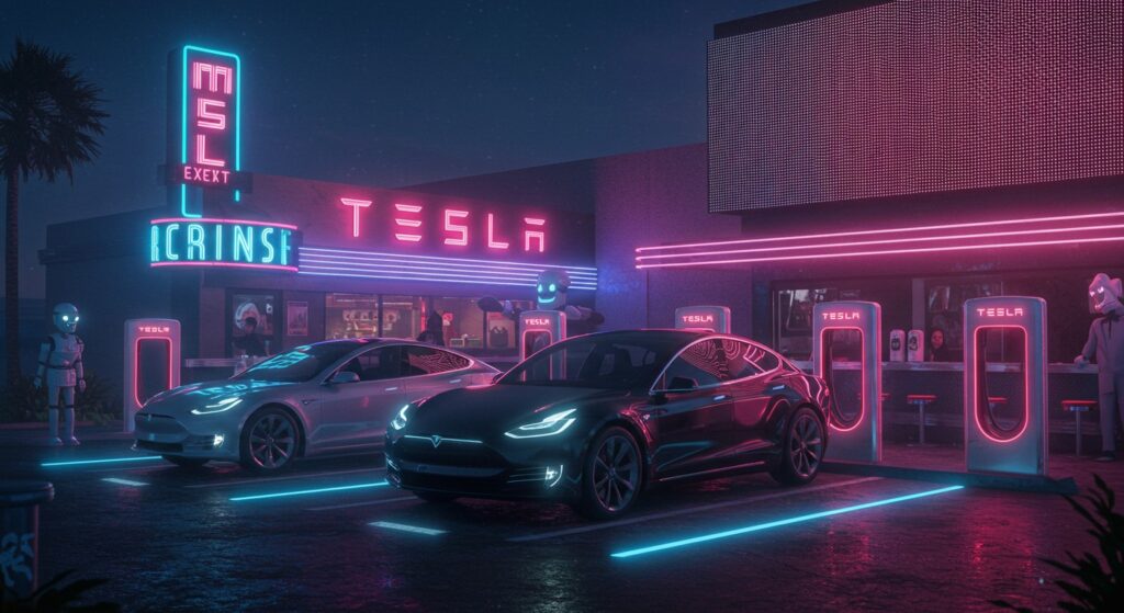 Tesla Diner : Un Concept Innovant pour l’Avenir | Vision Startups - Innovation et Tech - VisionStartups.fr
