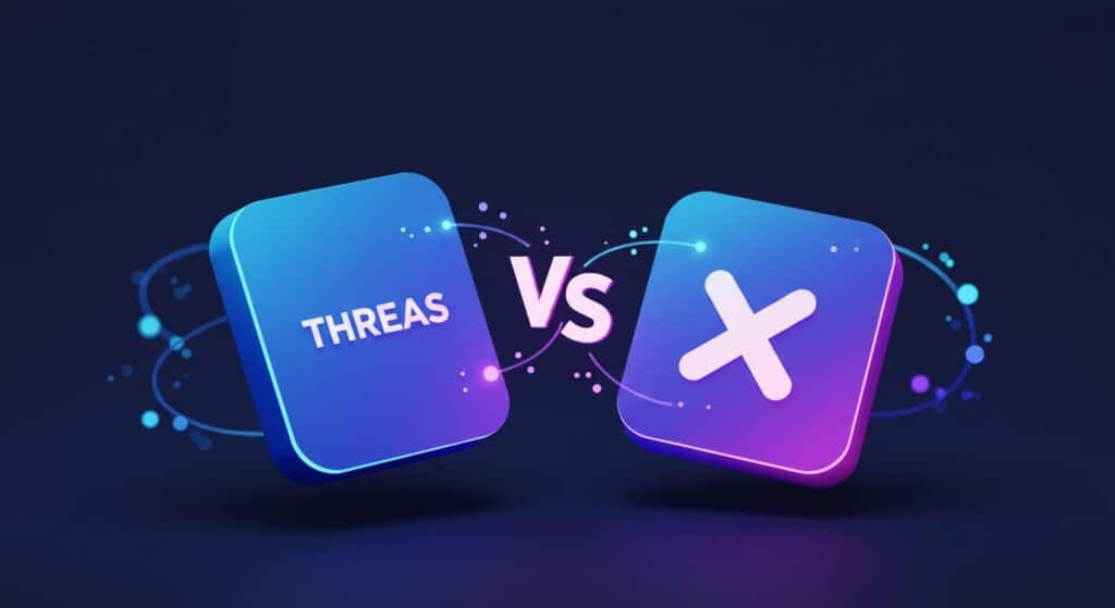 Threads Défie X : La Bataille des Réseaux Sociaux | Vision Startups - Innovation et Tech - VisionStartups.fr
