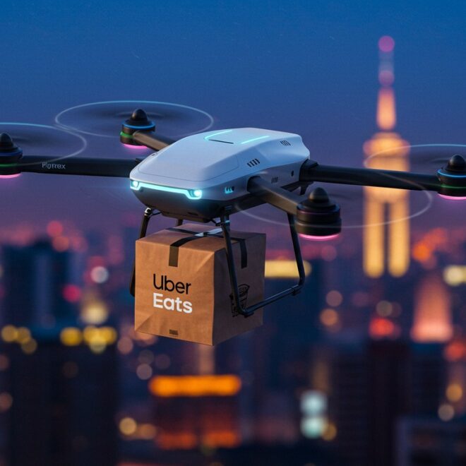Uber Révolutionne La Livraison Par Drones