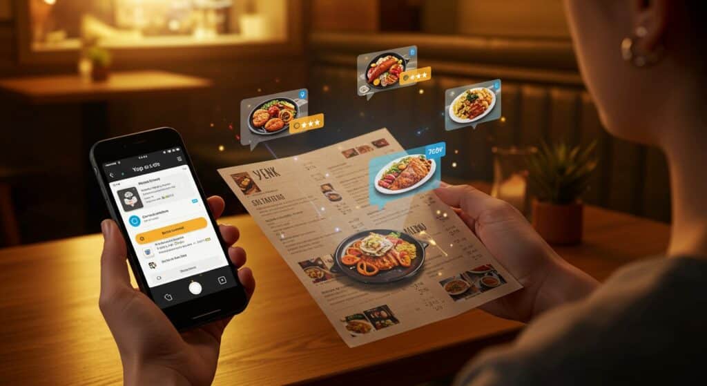 Yelp Innove avec IA pour Menus Visuels | Vision Startups - Innovation et Tech - VisionStartups.fr