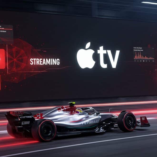 Apple Diffuse F1 sur Apple TV