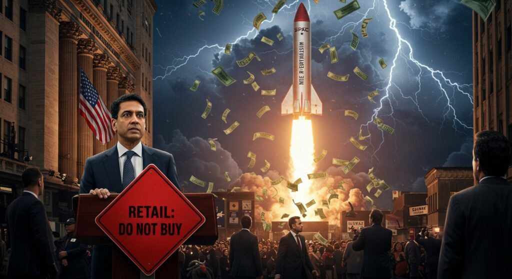 Chamath Déconseille Son SPAC aux Particuliers | Vision Startups - Innovation et Tech - VisionStartups.fr