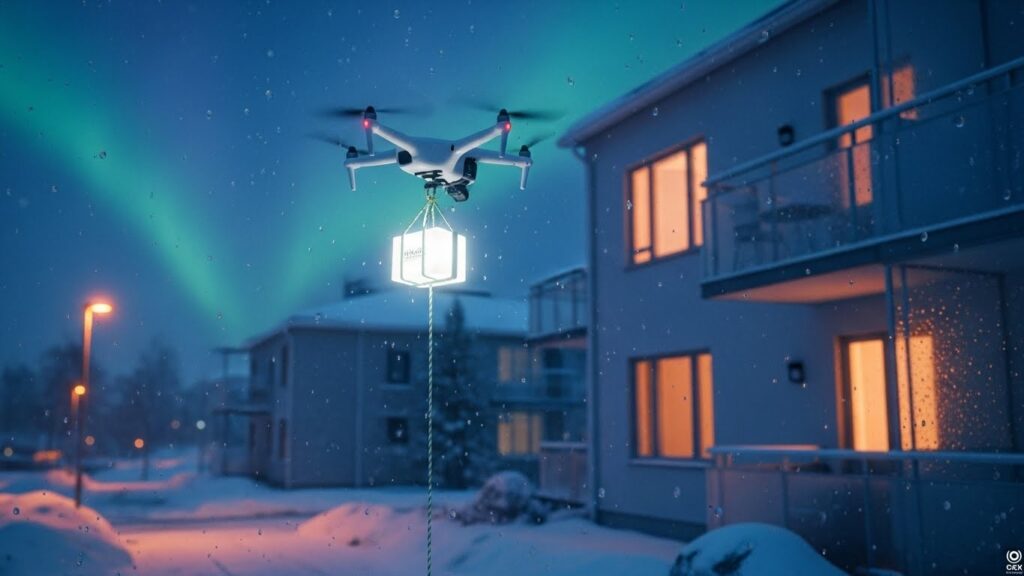 Drones Livrent Repas en Finlande : Le Futur | Vision Startups - Innovation et Tech - VisionStartups.fr