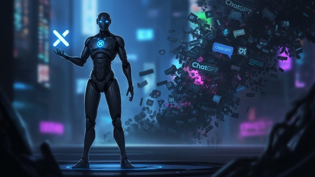 Grok : L’IA Rebelle de xAI Face à ChatGPT | Vision Startups - Innovation et Tech - VisionStartups.fr