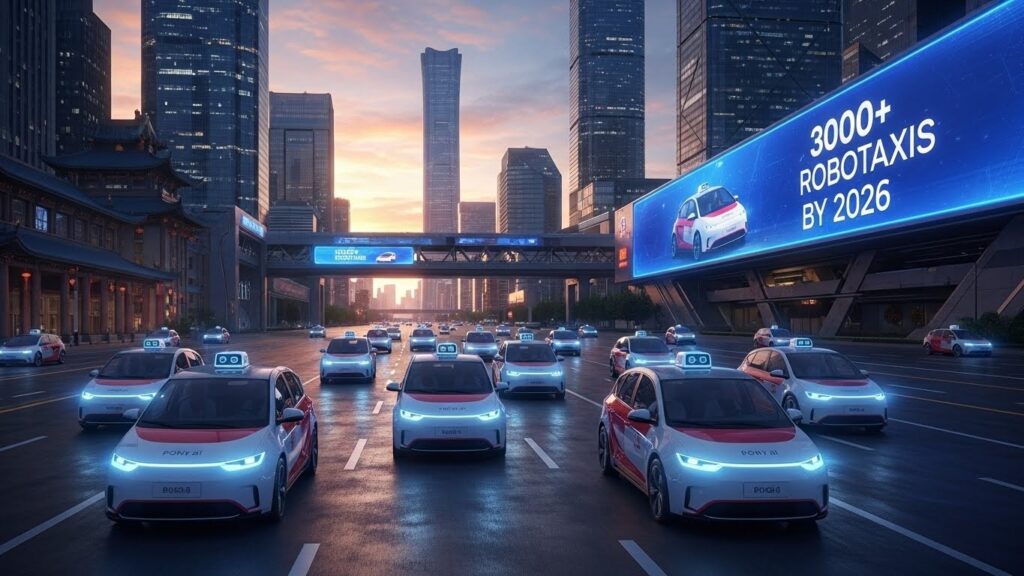 Pony.ai Va Tripler Ses Robotaxis d’Ici 2026 | Vision Startups - Innovation et Tech - VisionStartups.fr