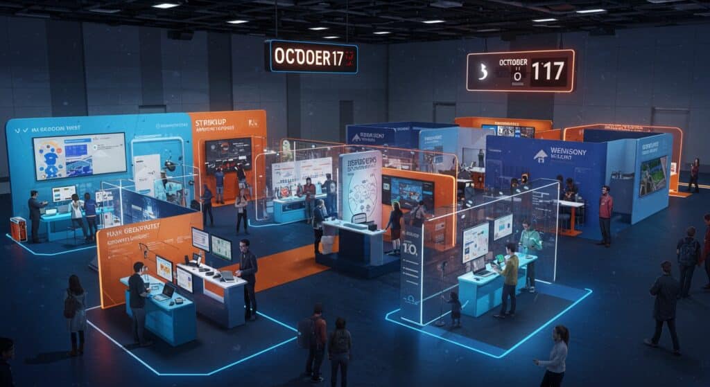 TechCrunch Disrupt 2025 : Tables Exposants | Vision Startups - Innovation et Tech - VisionStartups.fr