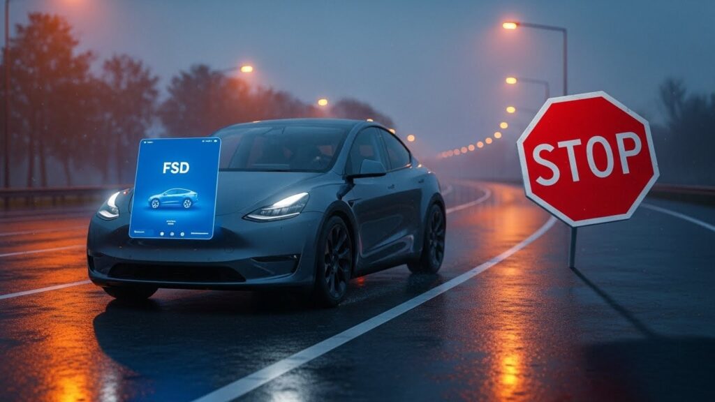 Tesla FSD : L’Europe Freine sur l’Autonomie Totale | Vision Startups - Innovation et Tech - VisionStartups.fr