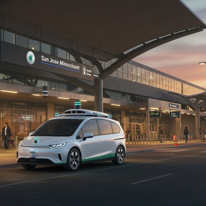 Waymo Autorisé À San Jose Airport