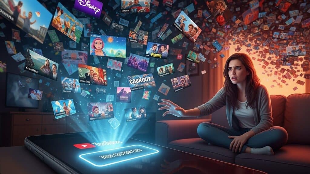 YouTube Lance un Feed Personnalisé Révolutionnaire | Vision Startups - Innovation et Tech - VisionStartups.fr