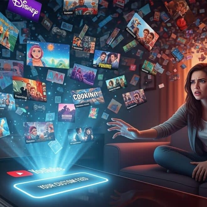 YouTube Lance un Feed Personnalisé Révolutionnaire