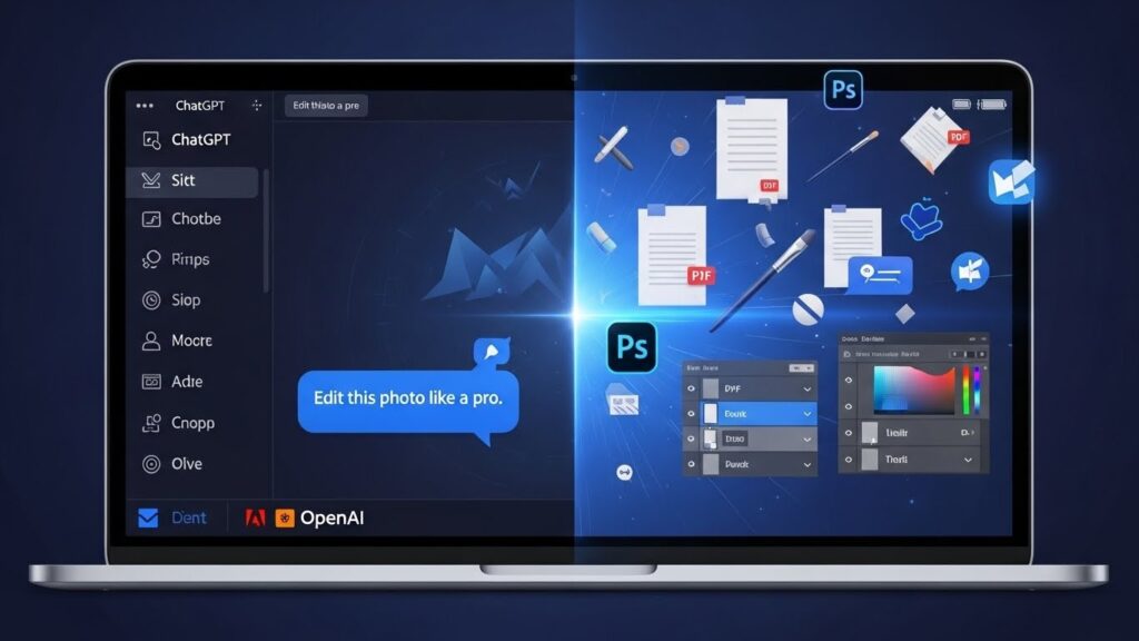 Adobe Intègre Ses Outils à ChatGPT | Vision Startups - Innovation et Tech - VisionStartups.fr