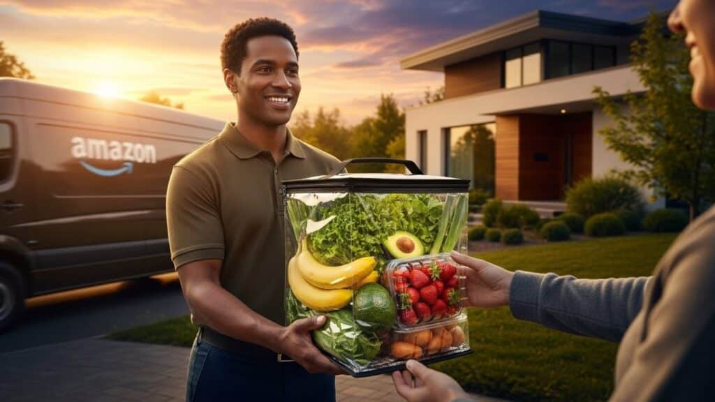 Amazon Livre Vos Courses en Quelques Heures | Vision Startups - Innovation et Tech - VisionStartups.fr