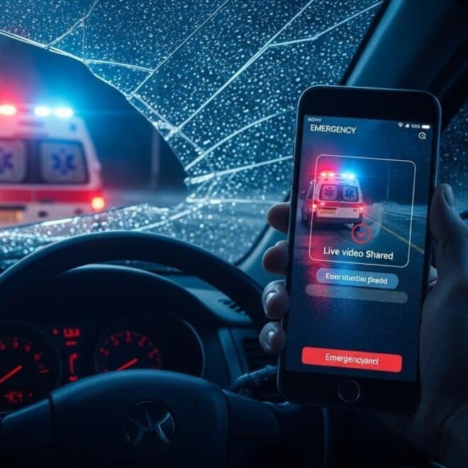 Android Partage Vidéo Urgence en Direct