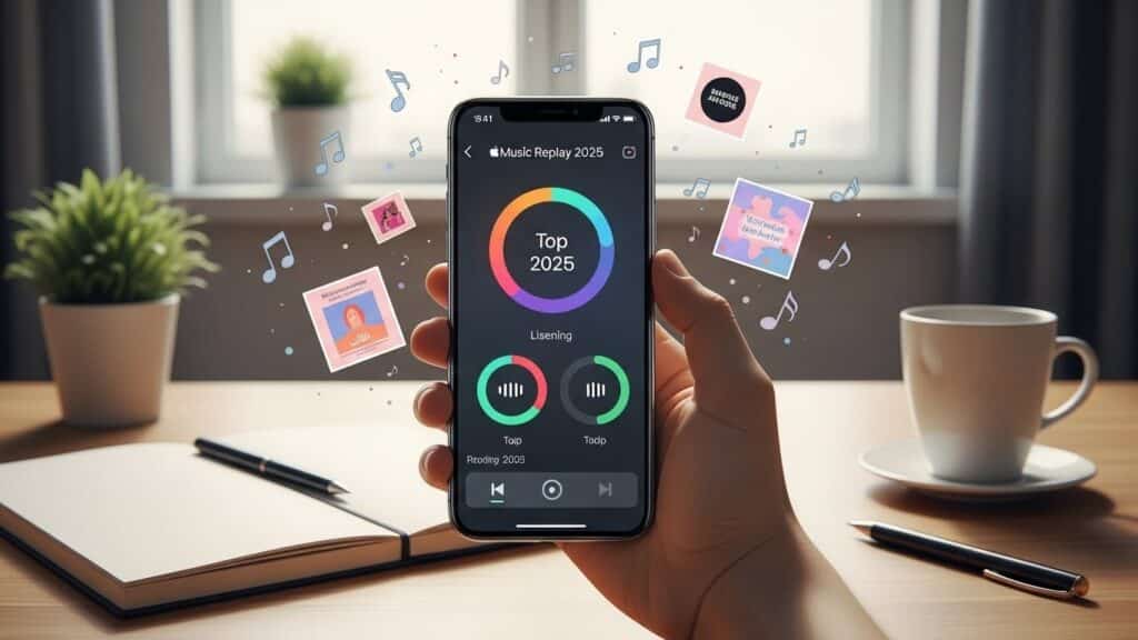 Apple Music Replay 2025 Dévoilé | Vision Startups - Innovation et Tech - VisionStartups.fr