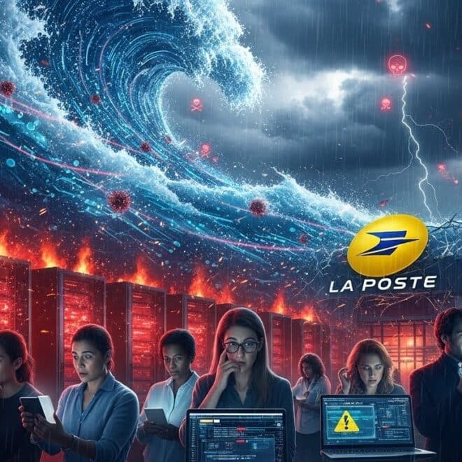 Attaque DDoS sur La Poste : Services Bancaires Paralysés