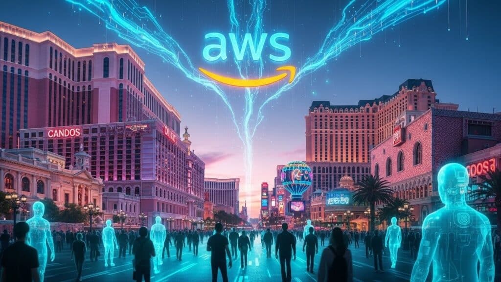 AWS re:Invent 2025 : Suivez l’Événement en Direct | Vision Startups - Innovation et Tech - VisionStartups.fr