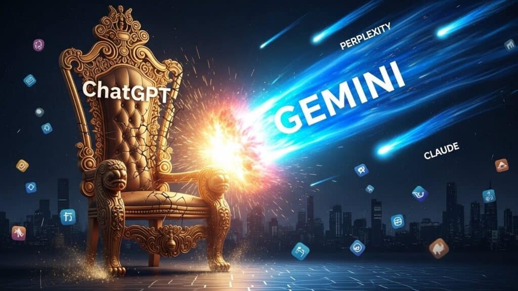 ChatGPT Ralentit : Gemini Menace-t-il OpenAI ? | Vision Startups - Innovation et Tech - VisionStartups.fr