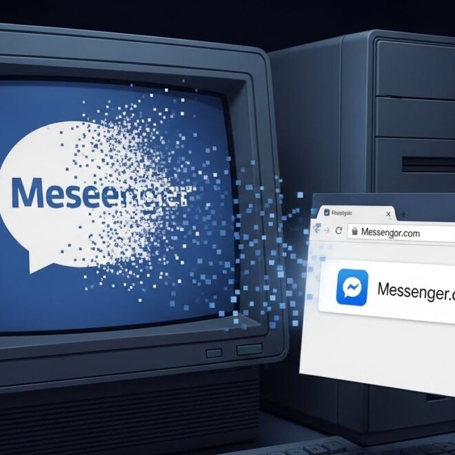 Fin de Messenger Desktop : Meta Change de Stratégie