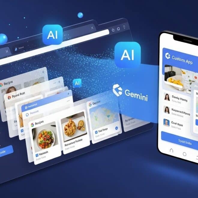 Google Lance Disco : Apps Web par IA