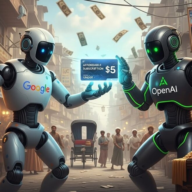 Google Lance un Abonnement AI à Moins de 5$ en Inde