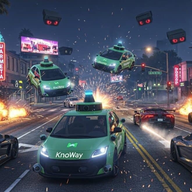 KnoWay Robotaxis : Chaos Dans GTA Online DLC