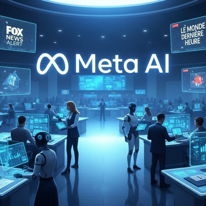 Meta Paie les Médias pour Booster son IA