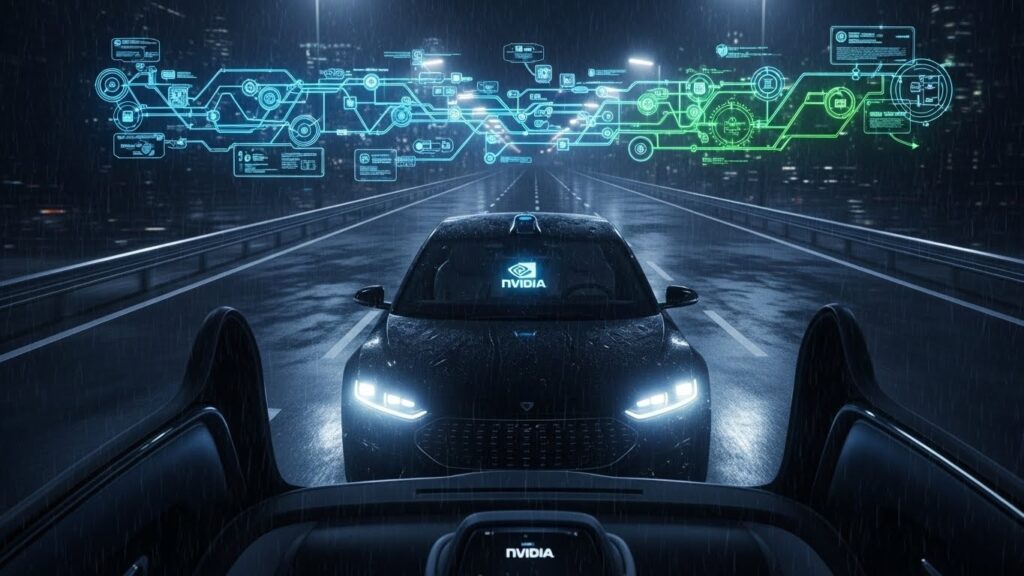 Nvidia Lance des Modèles IA Ouverts pour la Voiture Autonome | Vision Startups - Innovation et Tech - VisionStartups.fr