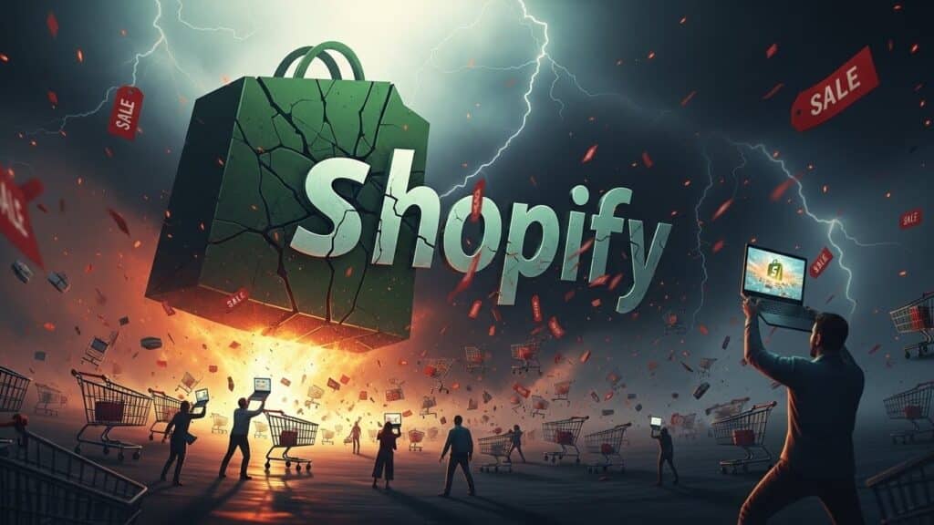 Panique Shopify Cyber Monday 2025 | Vision Startups - Innovation et Tech - VisionStartups.fr