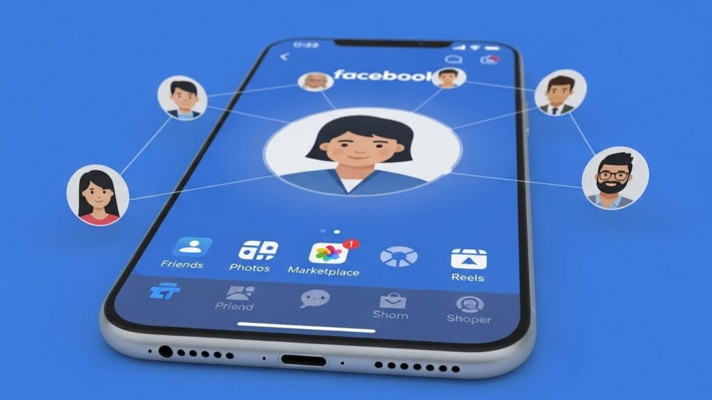 Redesign Facebook 2025 : Retour aux Amis | Vision Startups - Innovation et Tech - VisionStartups.fr